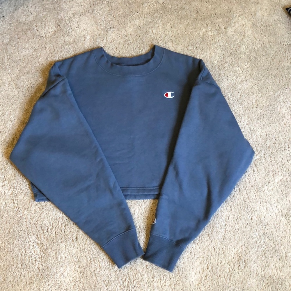Cropped champion sweatshirt